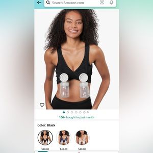 Larken X Relaxed Bra - All in One Nursing and Hands free pumping bra
